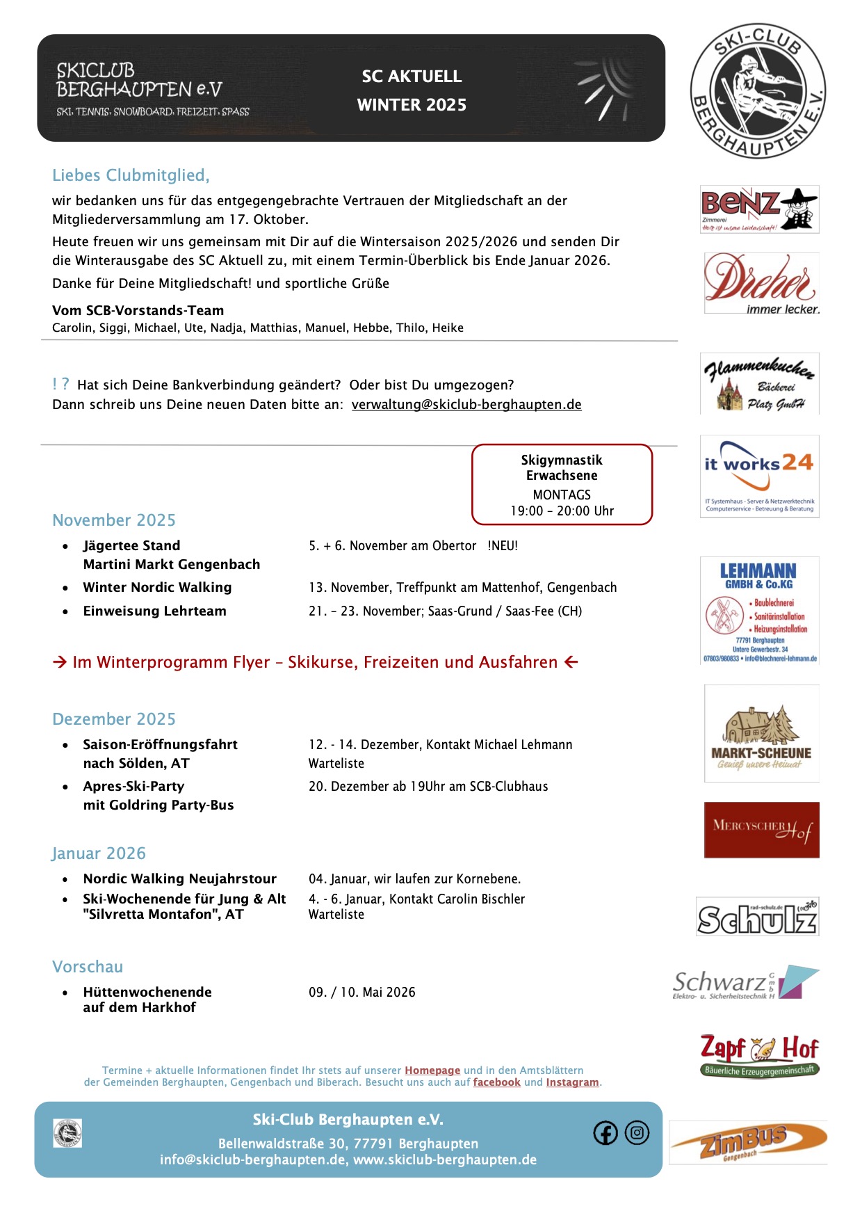 2025 Winter SC Aktuell