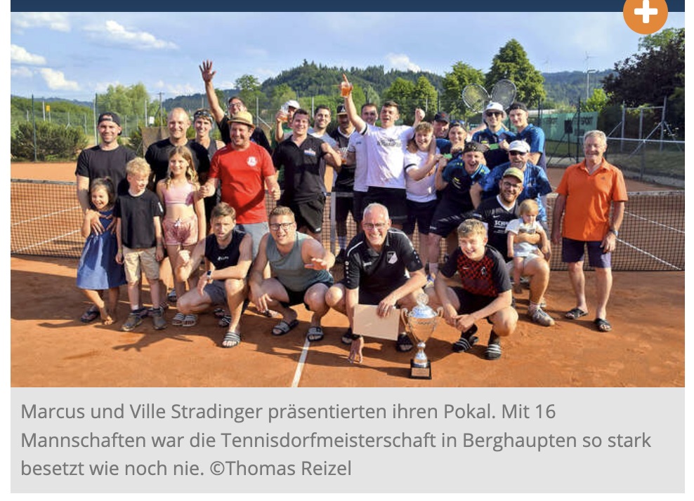 2023 Tennis Dorfmeisterschaften badenonline