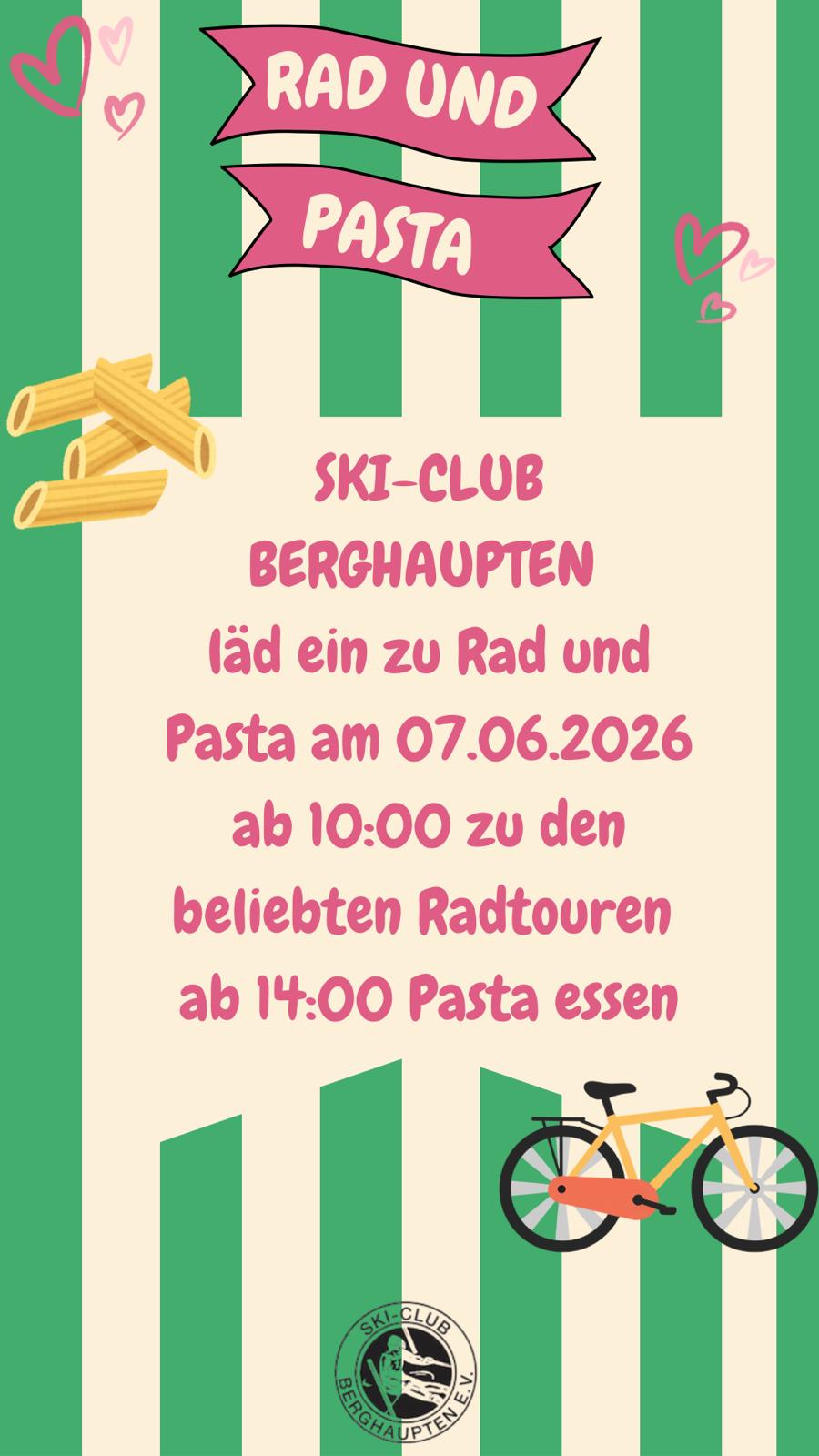 Rad und Pasta 2026