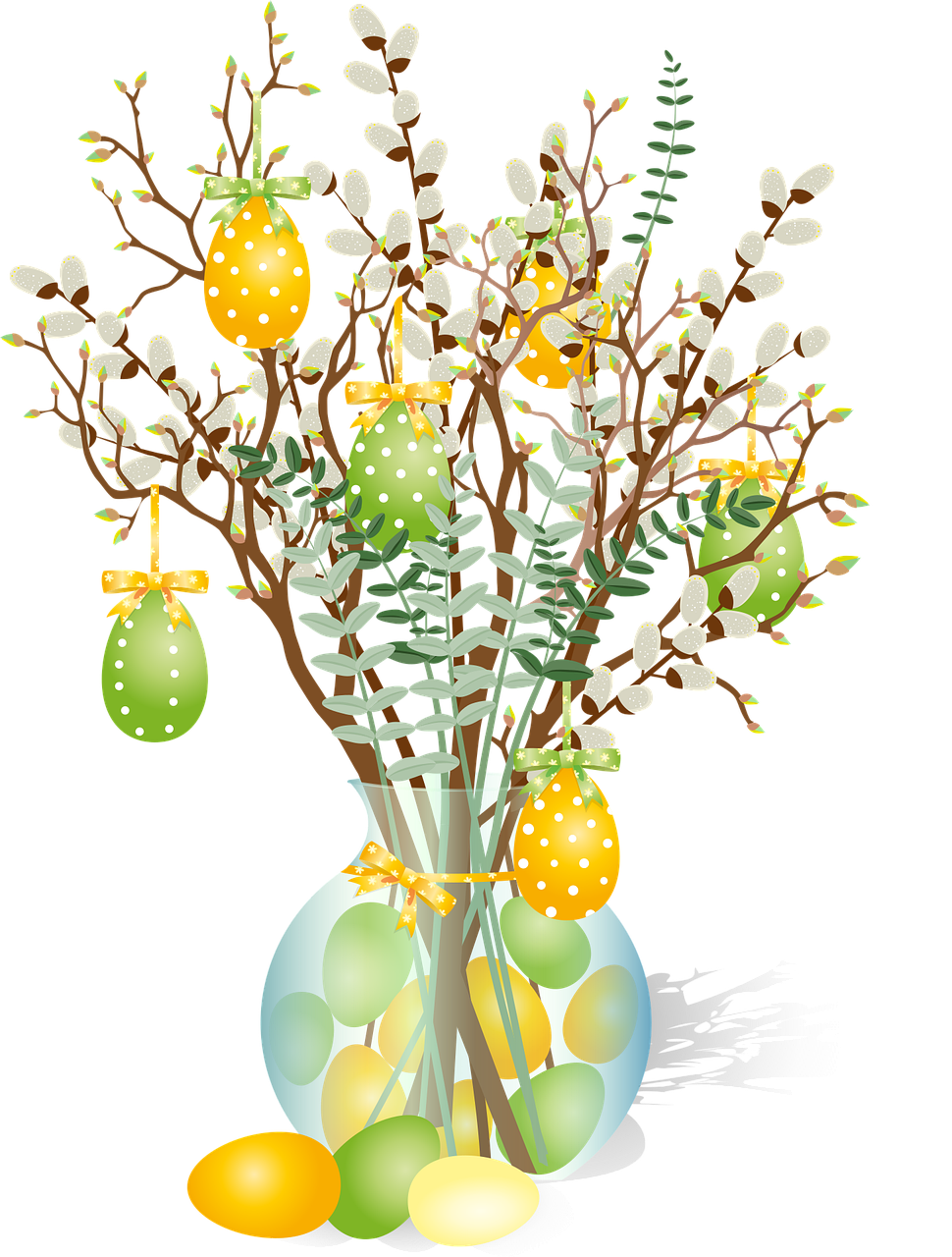 easter eggs dandelion tea pixabay